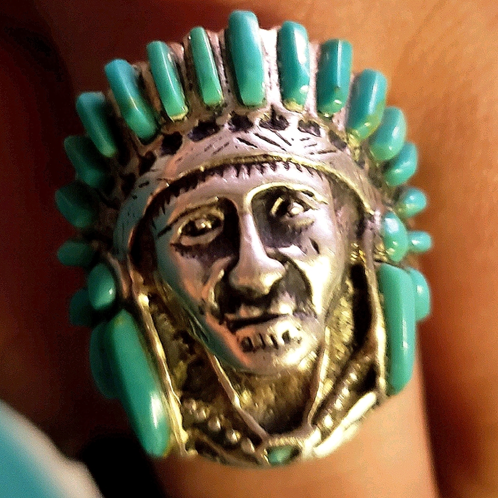 .925 Hand-crafted Chief Ring